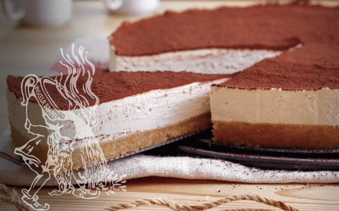 Torta fredda cappuccino